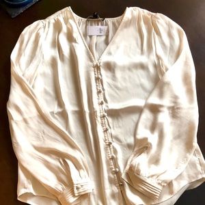 Silk banana republic blouse